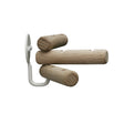 3Hooks 3-i-1 knage i eg/hvid • Nordic Function