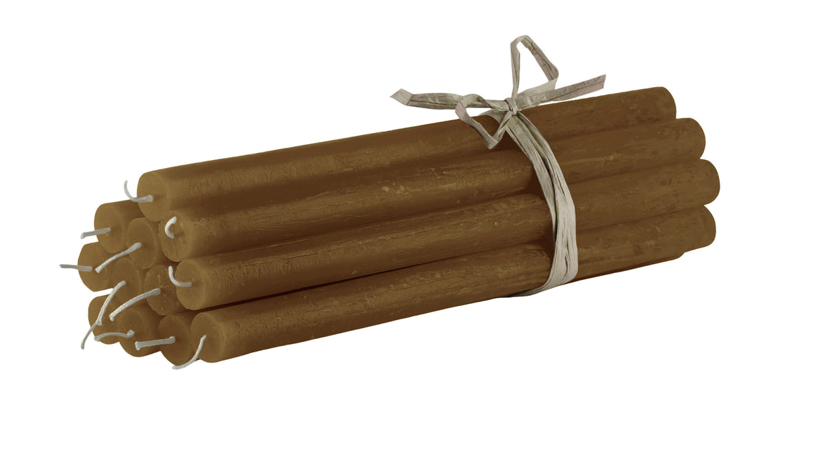 Rustic Taper Candle kronelys, højde 30 cm - SUCCADE • Cozy living - Copenhagenhomedesign