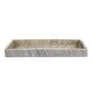 Bakke i marmor, 40x22 cm - beige • Bahne