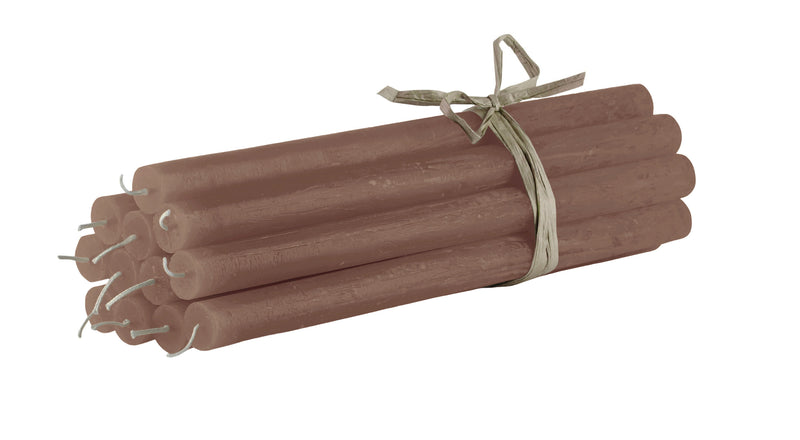 Rustic Taper Candle kronelys, højde 30 cm - ROUGE • Cozy living