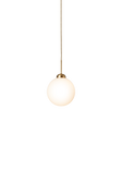 Apiales 1 Large pendel, brushed brass / opal • NUURA