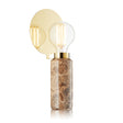 Blindspot bordlampe, brun • Design by Us