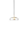 Blossi 1 pendel, nordic gold / clear • NUURA
