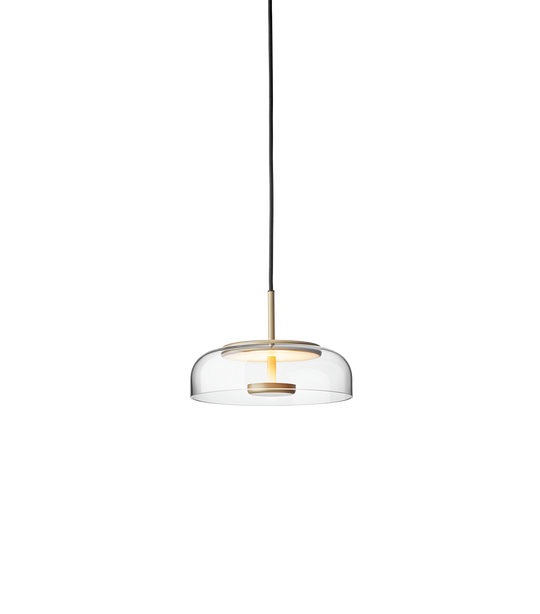 Blossi 1 pendel, nordic gold / clear • NUURA
