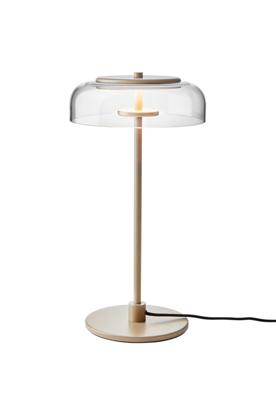 Blossi Table bordlampe, nordic gold / clear • NUURA