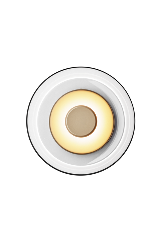 Blossi Wall væglampe, nordic gold / clear • NUURA