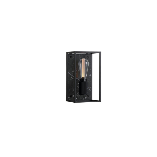 Caged væglampe med sort marmor / medium  • Buster + Punch