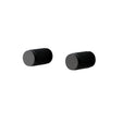 Cross møbelknop i sort med Diamond cut mønster - 2 stk.  • Buster + Punch