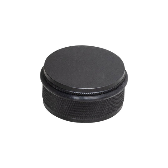 Cross dørstopper i sort aluminium med diamond cut mønster  • Buster + Punch