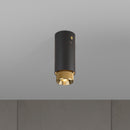 Exhaust Surface Linear spot i graphite med messing detaljer  • Buster + Punch