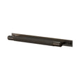 Cross greb i bruneret messing med bagplade og diamond cut mønster  • Buster + Punch