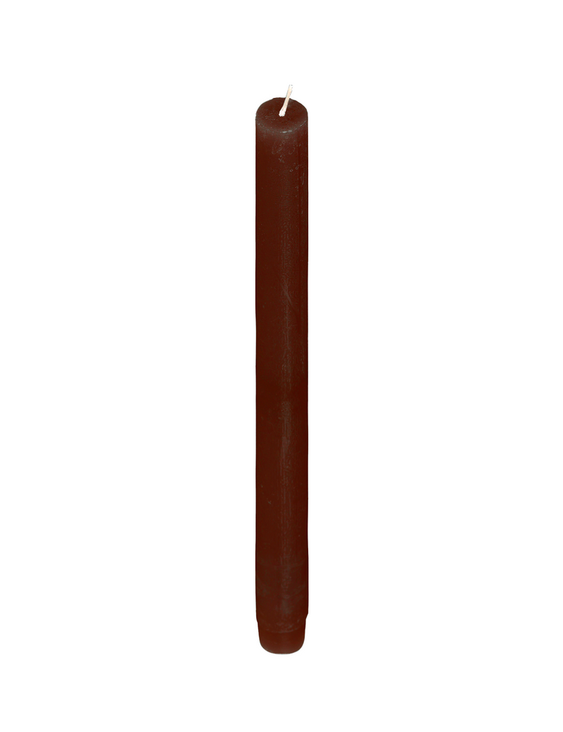 Rustic Taper Candle kronelys, højde 30 cm - CHESTNUT  • Cozy living