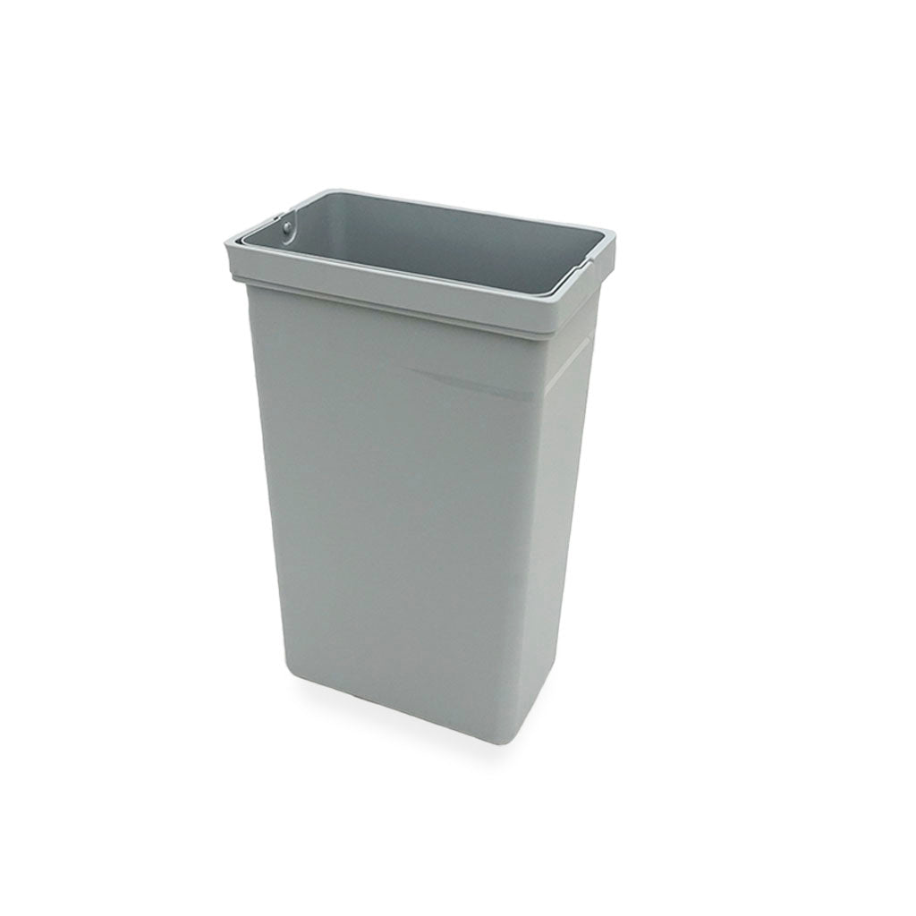 Affaldssystem: Copenhagen 10L Grey • Affaldsspand på 10 liter i lysegrå plast med hanke.