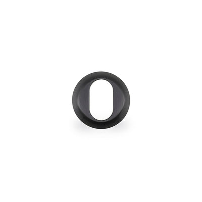 Cylinderring, sort (PVD sort), passer bl.a. til AJ dørgreb • d line
