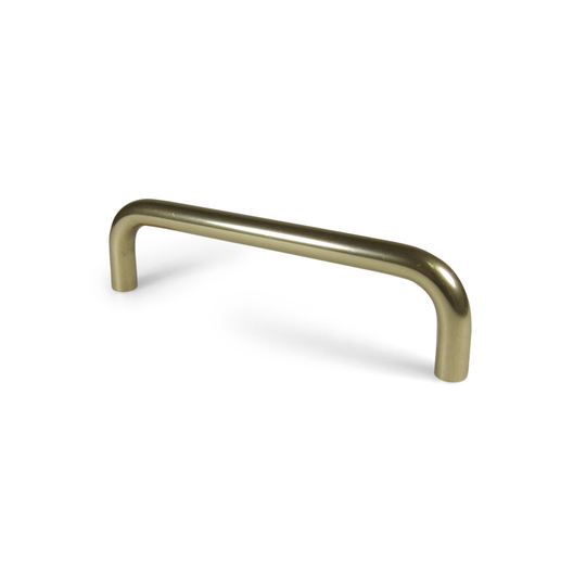 Dragør • Bøjlegreb i massiv blank messing med klar lak