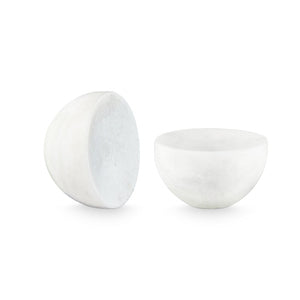 Get a Grip #1 Marble møbelknop, hvid (2 stk.) • Design by Us
