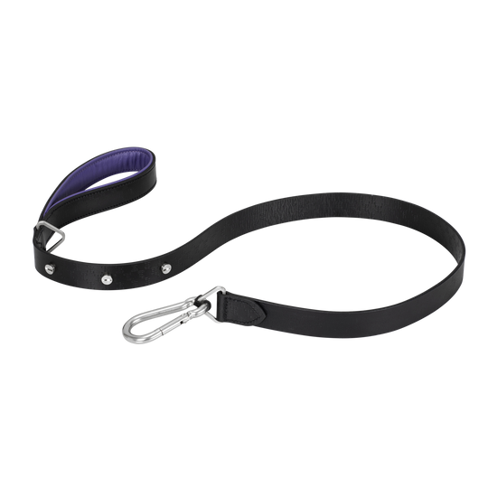 Hundesnor, sort/lilla og stål • Buster + Punch