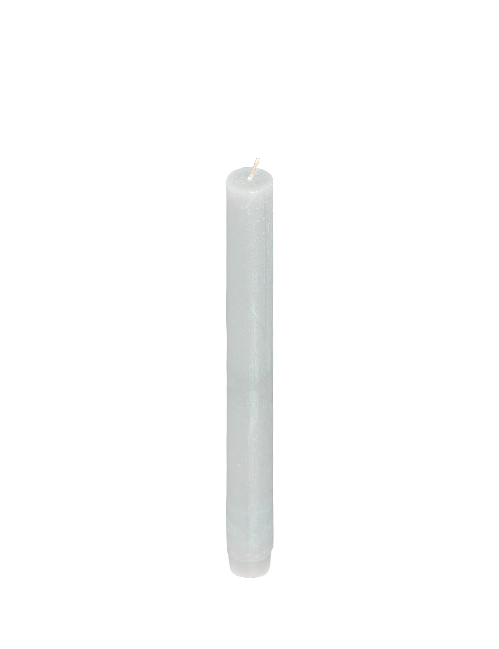 Rustic Taper Candle kronelys, højde 25 cm - SLATE GREY • Cozy living
