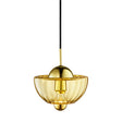 Lotus pendel, amber • Design by Us