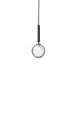 Miira 1 pendel, rock grey / optic clear • NUURA