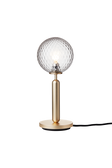 Miira Table bordlampe, brass / optic clear • NUURA