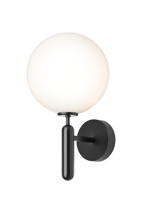 Miira Wall Outdoor udendørslampe, black / opal • NUURA