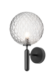 Miira Wall Outdoor udendørslampe, black / optic clear • NUURA