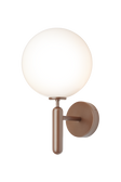 Miira Wall Outdoor udendørslampe, dark bronze / opal • NUURA