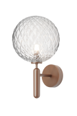 Miira Wall Outdoor udendørslampe, dark bronze / optic clear • NUURA