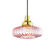 New Wave Optic pendel, rose • Design by Us