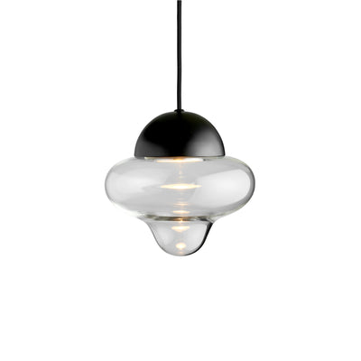 Nutty Clear pendel, klar/sort • Design by Us