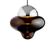 Nutty XL Brown pendel, brun/krom • Design by Us