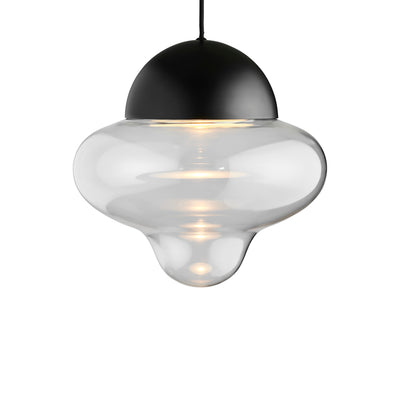 Nutty XL Clear pendel, klar/sort • Design by Us