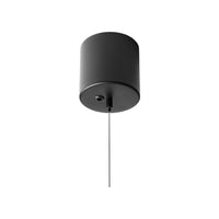 Ceiling Cup Wire loftbaldakin, black • NUURA