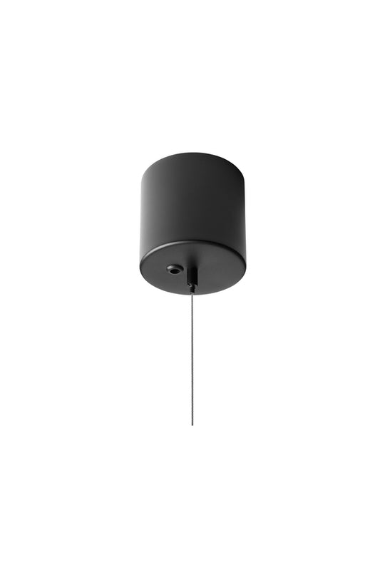 Ceiling Cup Wire loftbaldakin, black • NUURA