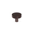 Møbelknop med diamond cut i bronze / bruneret messing - Østerbro • Chr. Jørgensen