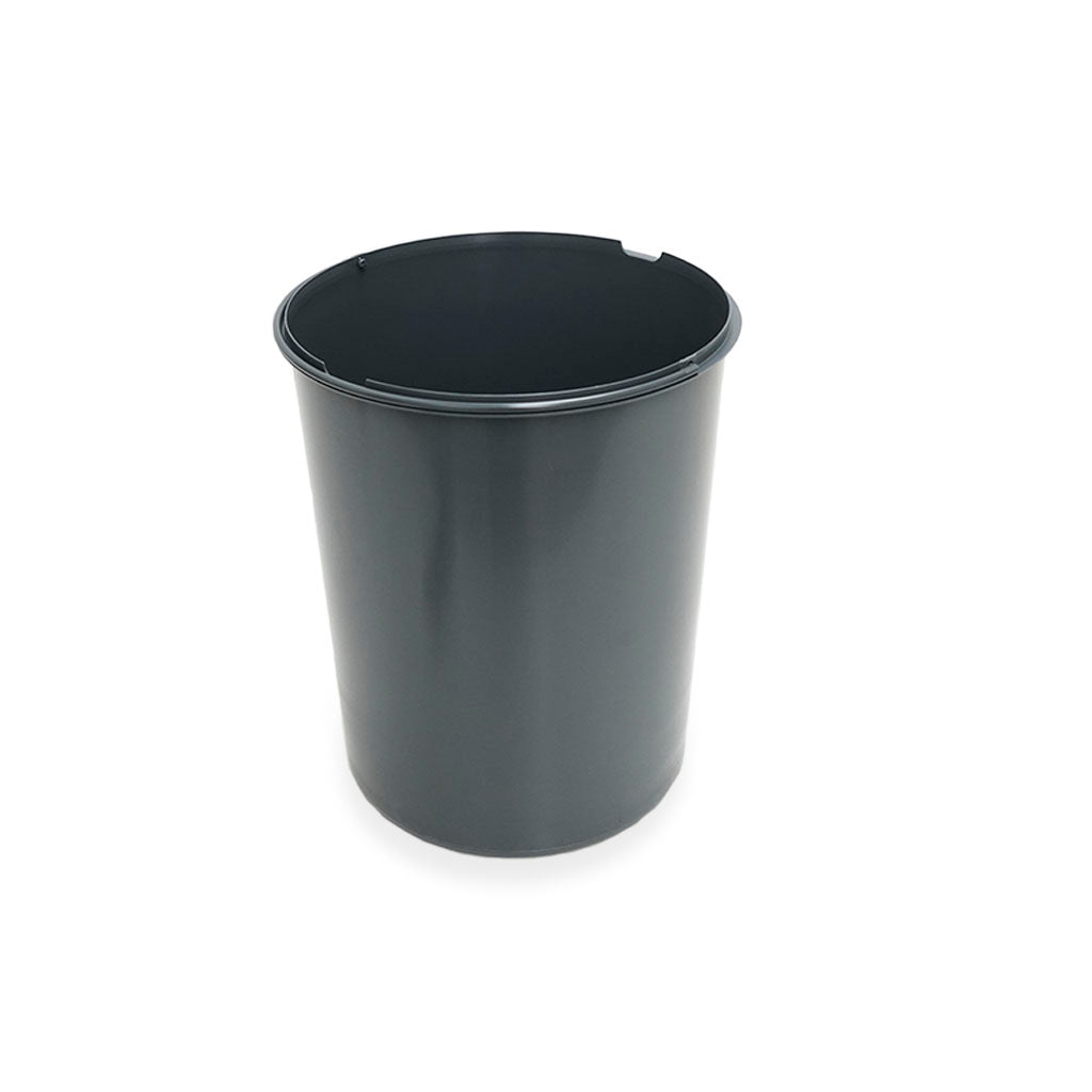 Affaldssystem: Oslo 13L Dark Grey • Affaldsspand på 13 liter i mørkgrå plast med hank.