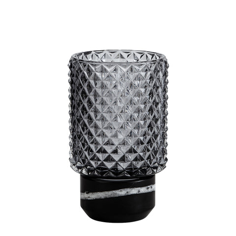 Sons of Marble Hurricane fyrfadsstage, sort/smoke • Design by Us