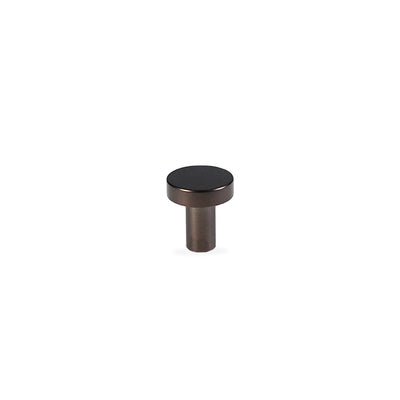 Møbelknop i bronze / bruneret messing, 22 mm - Vesterbro • Chr. Jørgensen
