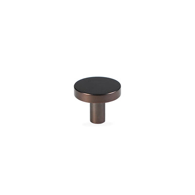 Møbelknop i bronze / bruneret messing, 30 mm - Vesterbro • Chr. Jørgensen