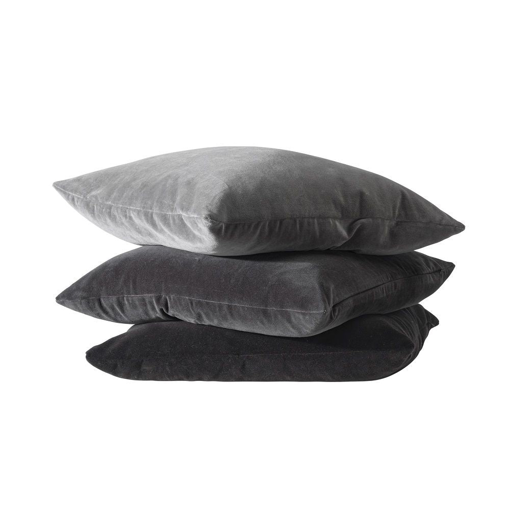 Velvet Soft pude - GRANITE  • Cozy living