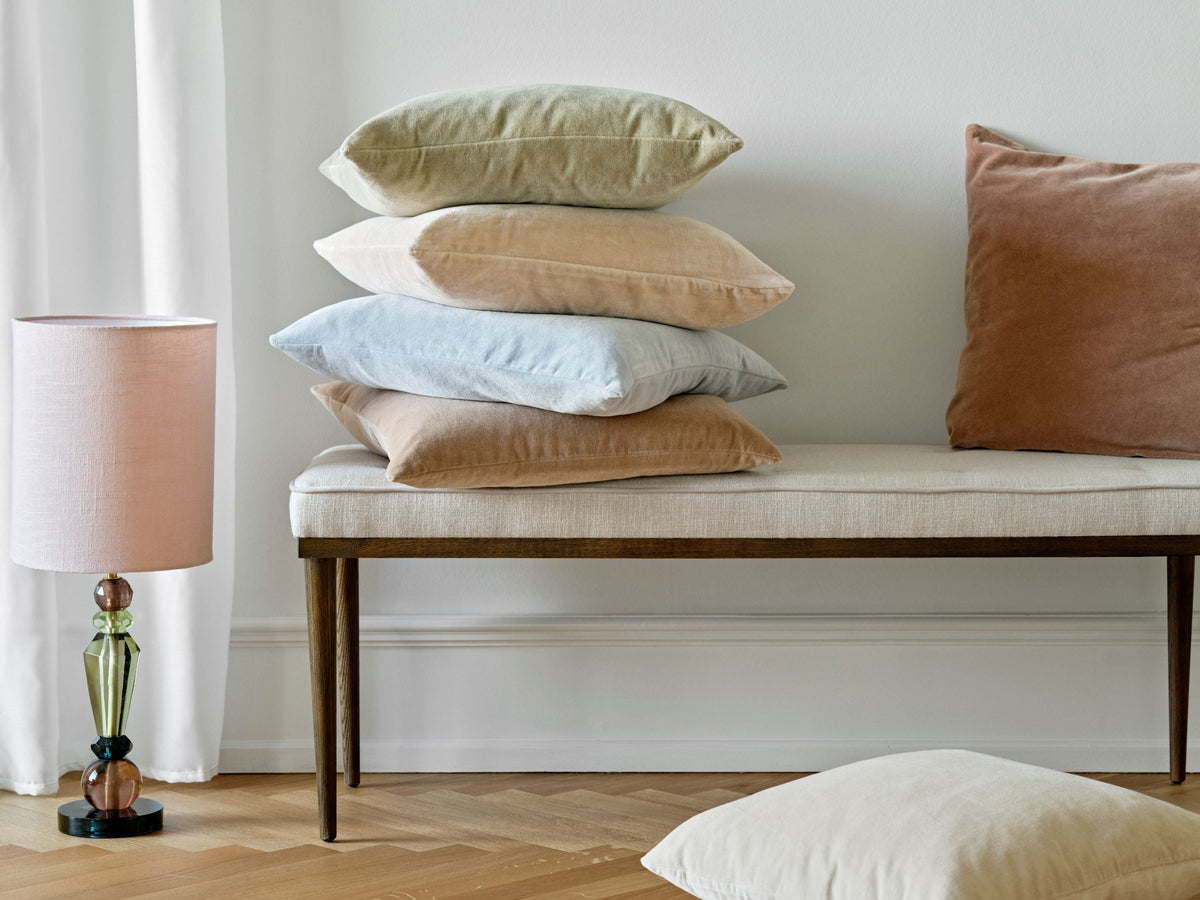 Velvet Soft pudebetræk - STREAM  • Cozy living