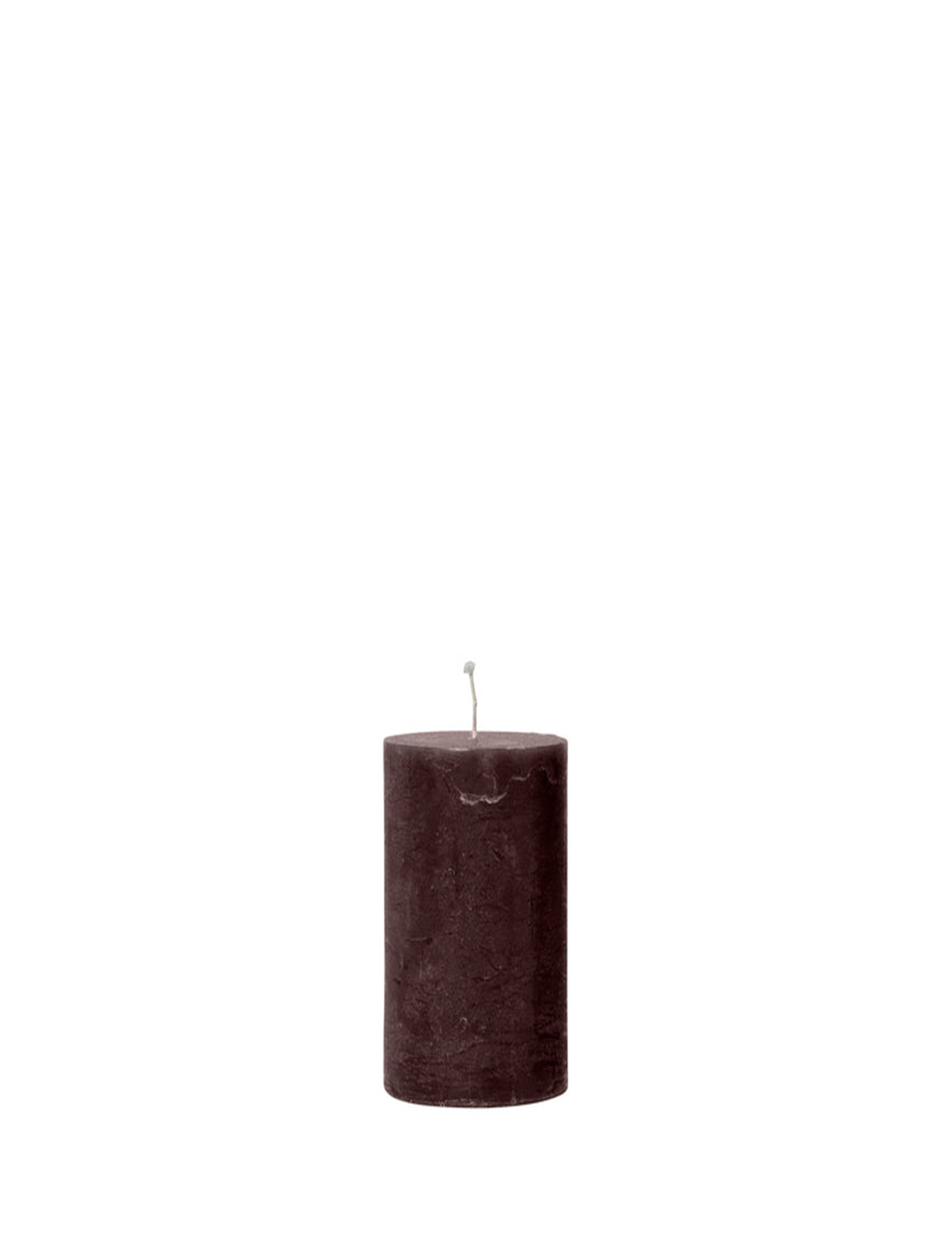 Rustic candle bloklys, 5 x 10 cm - MOCCA • Cozy living